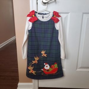 Girls Christmas outfit size 6 Rare Edition brand